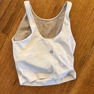lululemon athletica White Crop Top